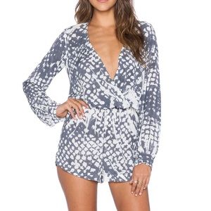 Blue Life Romper